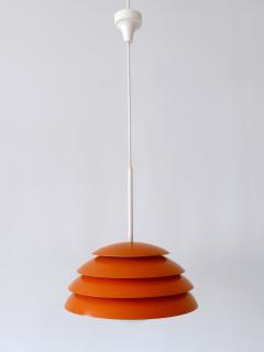 Rare Elegant Mid Century Modern Pendant Lamp or Hanging Light Germany 1960s - 2953642