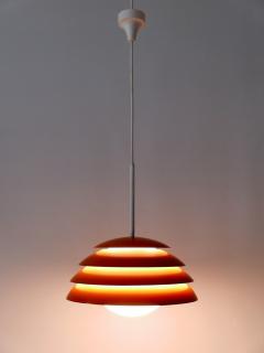 Rare Elegant Mid Century Modern Pendant Lamp or Hanging Light Germany 1960s - 2953643