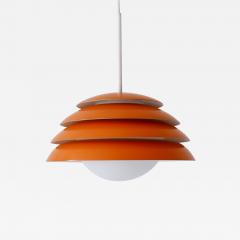Rare Elegant Mid Century Modern Pendant Lamp or Hanging Light Germany 1960s - 2957136