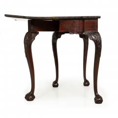 Rare English George III Antique Mahogany Card Game Table circa 1760 - 4590659