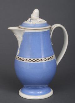 Rare English Mocha Coffee Pot Circa 1820 - 266701