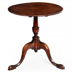Rare English Queen Anne Antique Miniature Salesman Sample Tilt Top Table - 4501276