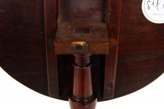 Rare English Queen Anne Antique Miniature Salesman Sample Tilt Top Table - 4501283
