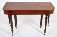 Rare English Regency Scissor Support Extension Dining Table - 4336953
