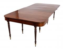 Rare English Regency Scissor Support Extension Dining Table - 4336957
