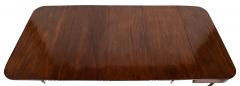 Rare English Regency Scissor Support Extension Dining Table - 4336959