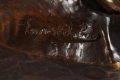 Rare French Bronze Sculpture Return of Prodigal Son by Ernest Dubois - 4551541