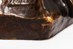 Rare French Bronze Sculpture Return of Prodigal Son by Ernest Dubois - 4551542