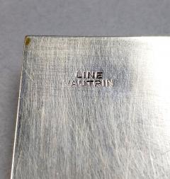 Rare French Line Vautrin Silvered Bronze Holopherne Box - 4636537