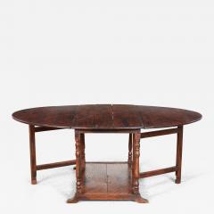 Rare Gateleg Dining Table with Potboard Base - 3908966