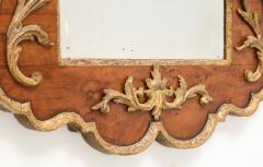 Rare George II Walnut and Parcel Gilt Mirror c 1740 - 4717769