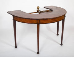 Rare George III Mahogany Drop Leaf Hunt Table with Swivel Bottle Server - 2915547