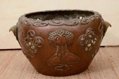 Rare German Art Nouveau Copper Planter - 1215870