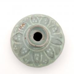 Rare Goryeo Dynasty Korean Celadon Bud Vase 14th century - 3520024