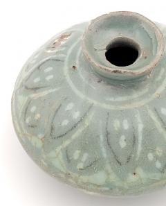 Rare Goryeo Dynasty Korean Celadon Bud Vase 14th century - 3520025