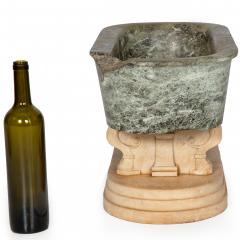 Rare Grand Tour Marble Basin Model of a Roman Bath ca 1810 - 4790559