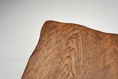 Rare Handcrafted Wooden Chair Europe Mid 20th Century - 4617281