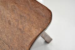 Rare Handcrafted Wooden Chair Europe Mid 20th Century - 4617282