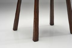 Rare Handcrafted Wooden Chair Europe Mid 20th Century - 4617284