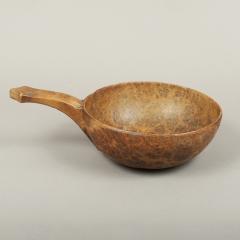 Rare Handled Burl Bowl - 4533191