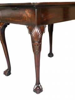 Rare Irish George II Mahogany Tea Table - 4322981