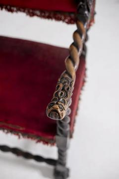 Rare Italian Antique Chair 1500s - 3628419