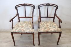 Rare Italian Art Nouveau Antique Living Room Set or Salon Suite - 3229185