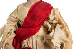 Rare Italian Carved Polychromed Cr che Santos Saint Angel Figurine ca 1750 - 4440576