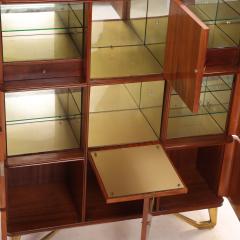 Rare Italian Mahogany Collectors Cabinet or Bar C 1945 - 4602514