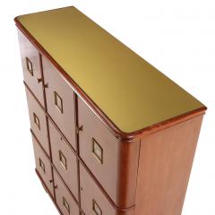 Rare Italian Mahogany Collectors Cabinet or Bar C 1945 - 4602517