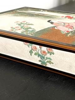 Rare Japanese Lacquer Writing Box Suzuribako Meiji Period - 2125497