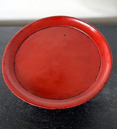 Rare Japanese Negoro Stem Dish Momoyama Edo Period - 4441675