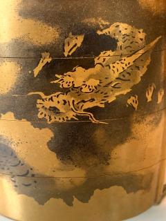 Rare Japanese Sumi e Lacquer Inro Yamada Jokasai Edo period - 1667652