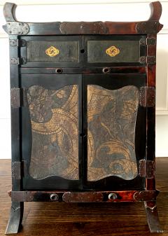 Rare Japanese Traveling Chest Edo Period - 1456911