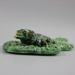 Rare Jose Cunha Palissy Majolica Lizard Wall Plaque - 2408940