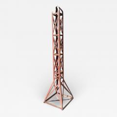 Rare Large French Early Modern Iron Sculpture Eiffel Tower Obelisk 1920 - 1813782