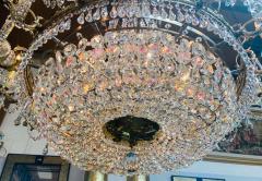 Rare Large Louis XVI Empire Style Bronze and Crystal Chandelier - 1649724
