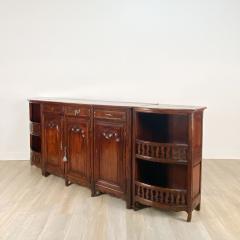 Rare Large Louis XVI Walnut Enfilade France circa 1780 - 2806767