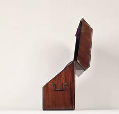 Rare Large Mahogany Cutlery Box England circa 1880 - 4570865