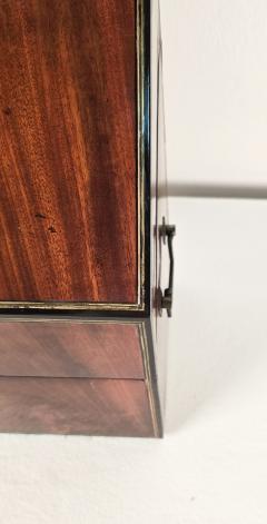 Rare Large Mahogany Cutlery Box England circa 1880 - 4570868