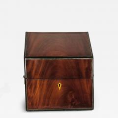 Rare Large Mahogany Cutlery Box England circa 1880 - 4574593