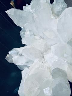 Rare Large Natural Rock Crystal Quartz Cluster - 1899412