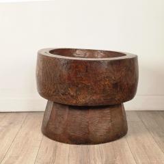 Rare Large Usu Rice Pounder in Keyaki Wood Meiji Period circa 1880 - 4824956