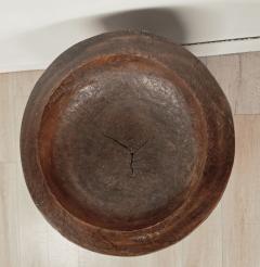 Rare Large Usu Rice Pounder in Keyaki Wood Meiji Period circa 1880 - 4824958
