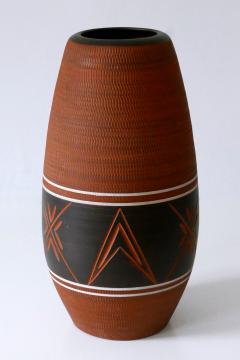 Rare Large and Elegant Mid Century Modern Ceramic Floor Vase Germany 1960s - 3507344