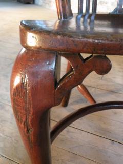 Rare Late 18th Century George III Gothick Yew Wood Windsor Chair - 670518