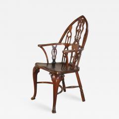 Rare Late 18th Century George III Gothick Yew Wood Windsor Chair - 672010