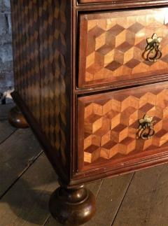 Rare Late 18th Century Small Dutch Parquetry Commode - 671688