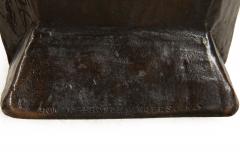 Rare Laughing Buddha Self Portrait Bronze Sculpture Bust by Enrico Caruso - 4522380