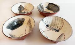 Rare Loughran Unique Individual Ceramic Abstract Dinner Set for 4 - 4601842